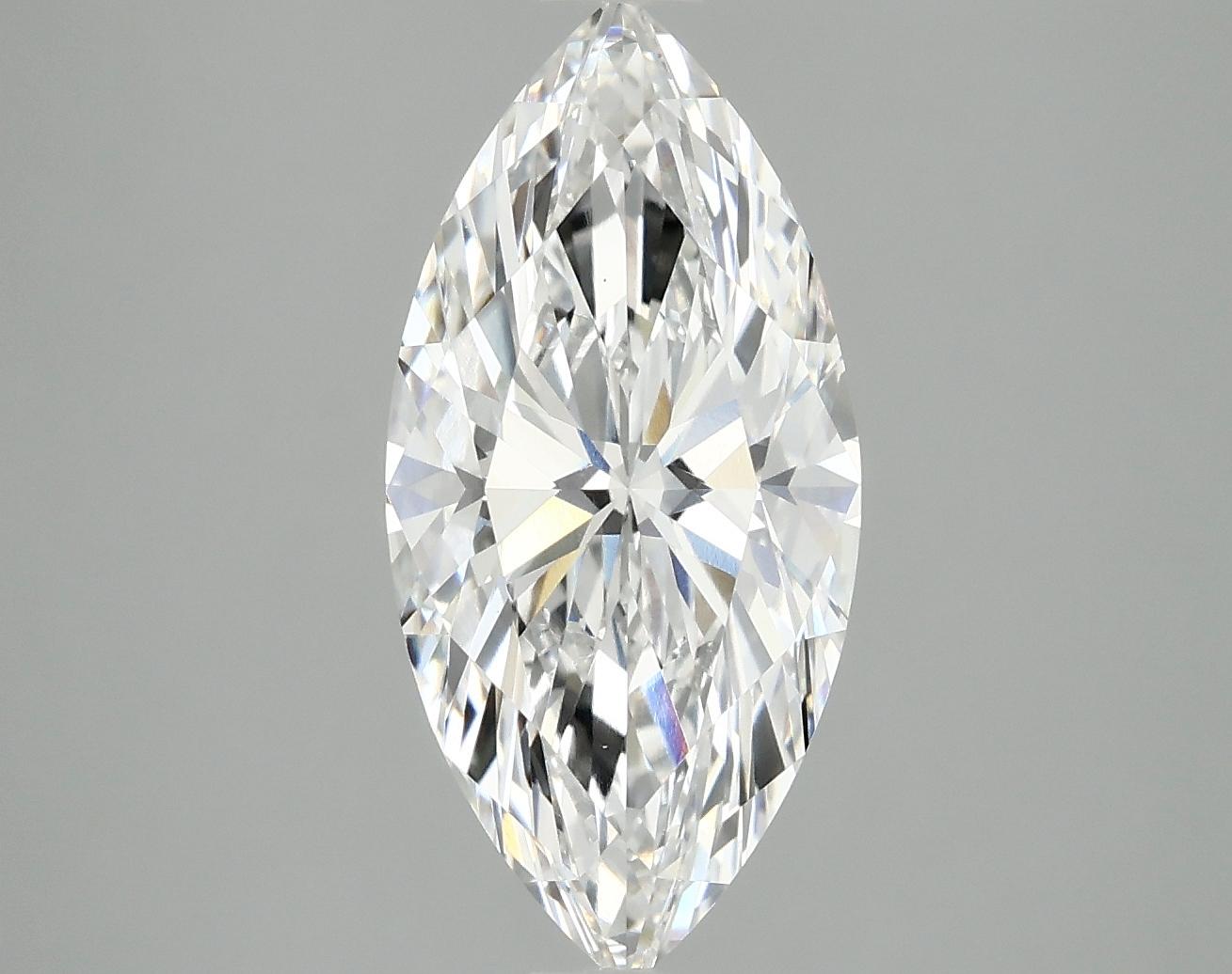 3.03 Carat Marquise Shaped Excellent Cut VS1 IGI Certified Lab Grown Diamond