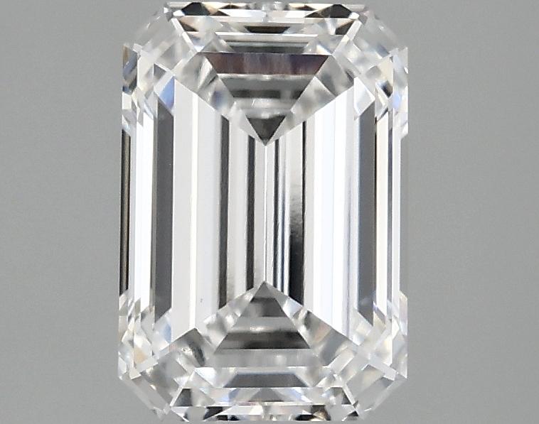 2.1 Carat Emerald Shaped Ideal Cut VS1 IGI Certified Lab Grown Diamond