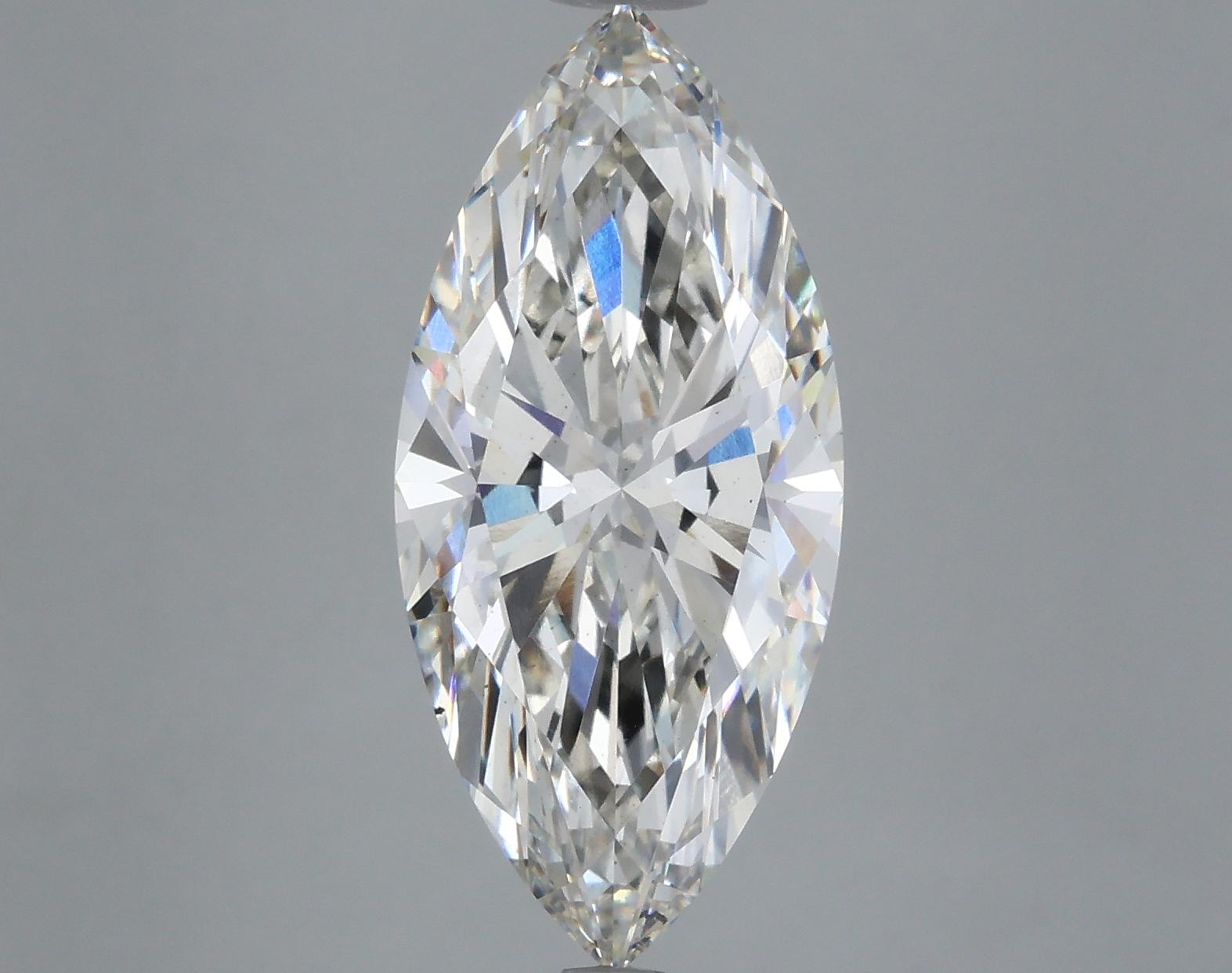 4.63 Carat Marquise Shaped Excellent Cut VS1 IGI Certified Lab Grown Diamond