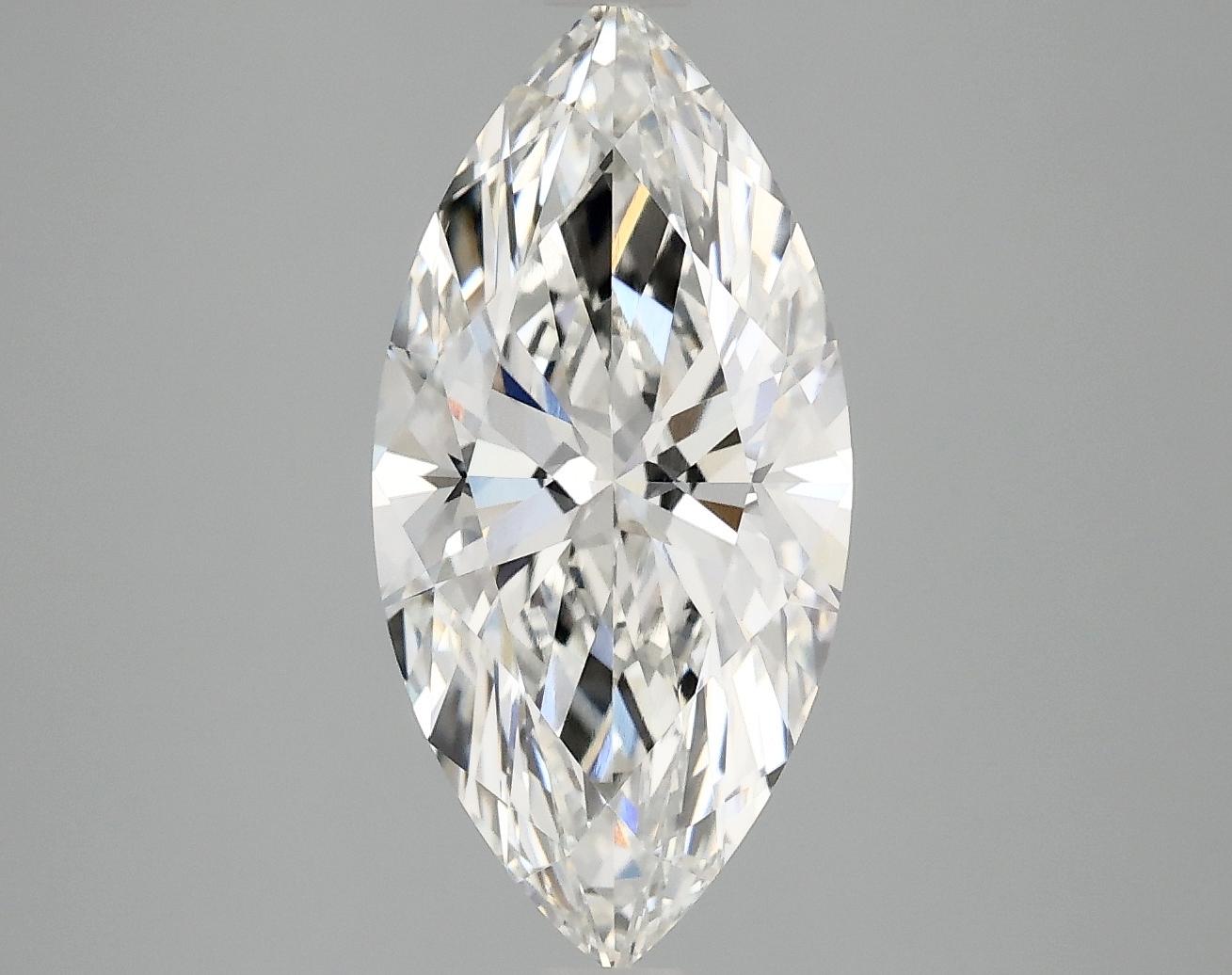 3.03 Carat Marquise Shaped Ideal Cut VS1 IGI Certified Lab Grown Diamond
