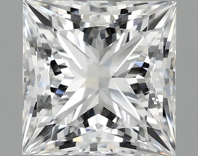 1.09 Carat Princess Shaped Ideal Cut VVS1 IGI Certified Lab Grown Diamond