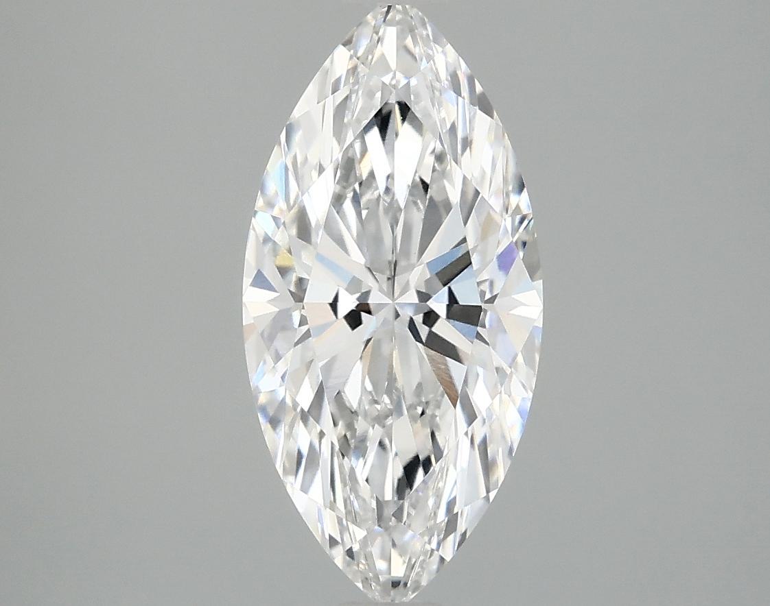 2.04 Carat Marquise Shaped Excellent Cut VVS2 IGI Certified Lab Grown Diamond