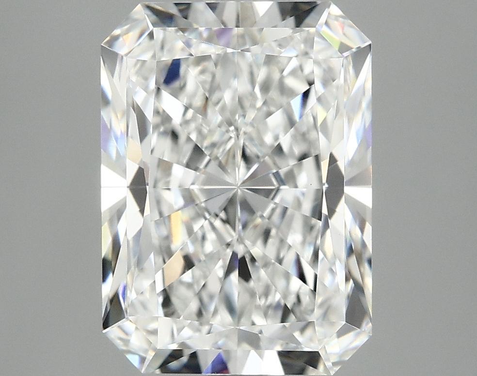 4.08 Carat Radiant Shaped Excellent Cut VVS2 IGI Certified Lab Grown Diamond