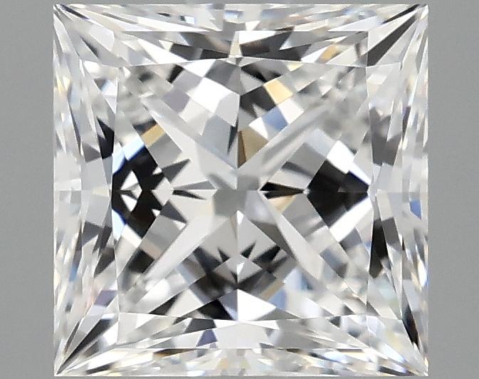2.05 Carat Princess Shaped Ideal Cut VVS2 IGI Certified Lab Grown Diamond