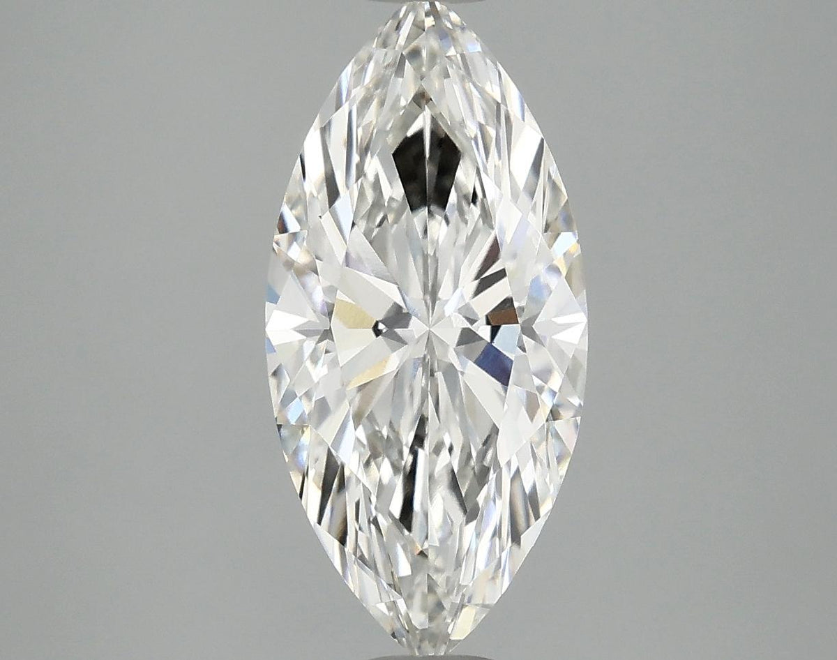 2.57 Carat Marquise Shaped Excellent Cut VS1 IGI Certified Lab Grown Diamond