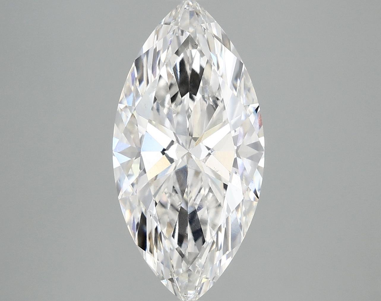 3.09 Carat Marquise Shaped Ideal Cut VS1 IGI Certified Lab Grown Diamond