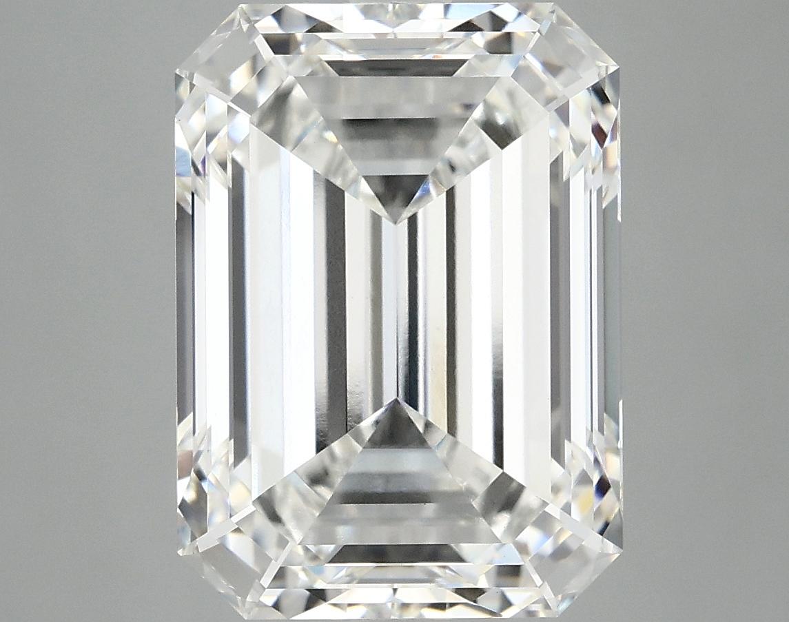 7.2 Carat Emerald Shaped Excellent Cut VVS2 IGI Certified Lab Grown Diamond