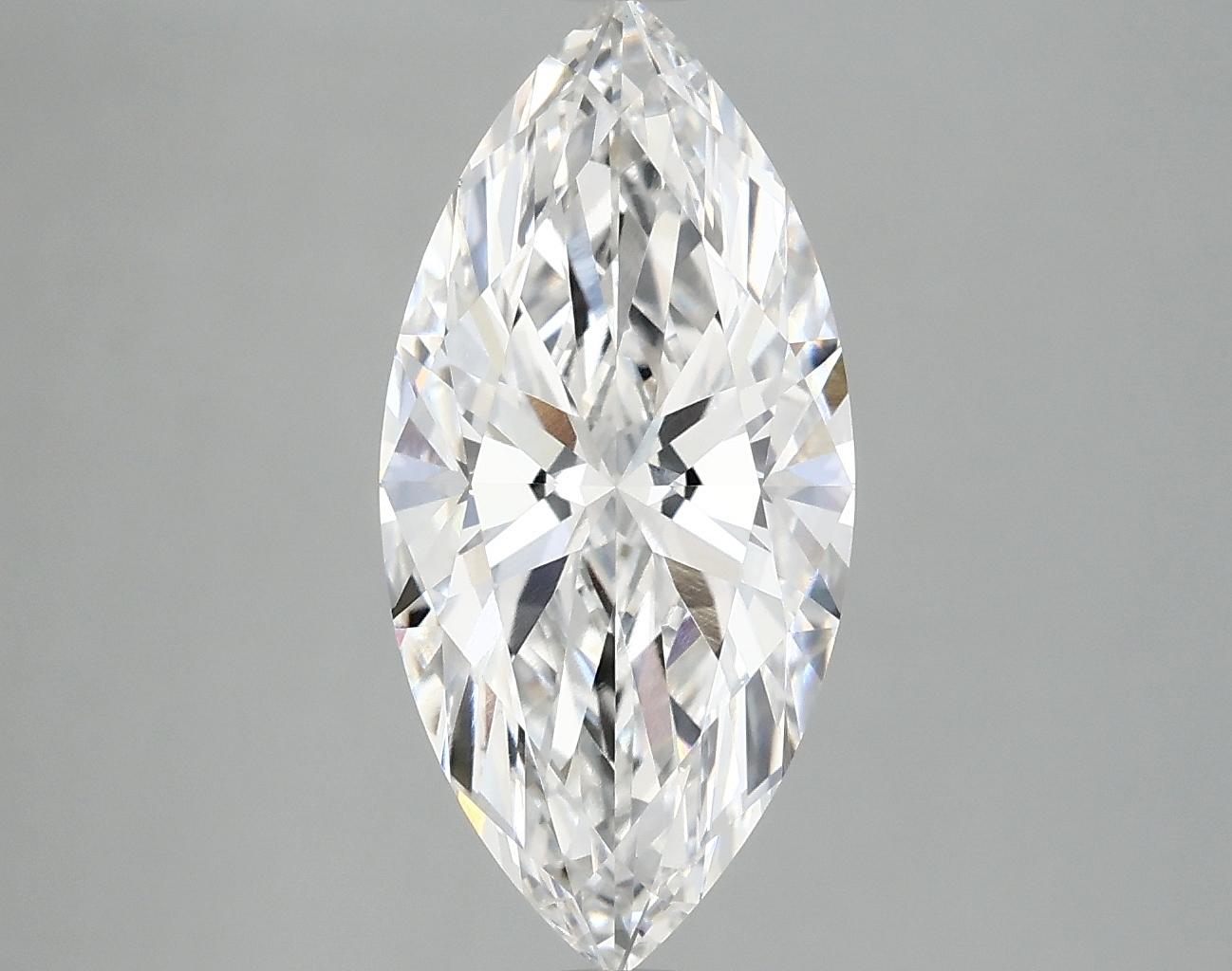 3.02 Carat Marquise Shaped Excellent Cut VS1 IGI Certified Lab Grown Diamond