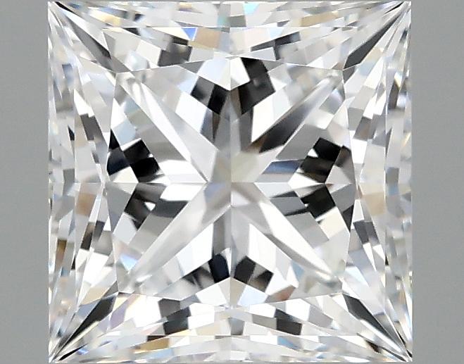 2.1 Carat Princess Shaped Ideal Cut VVS2 IGI Certified Lab Grown Diamond