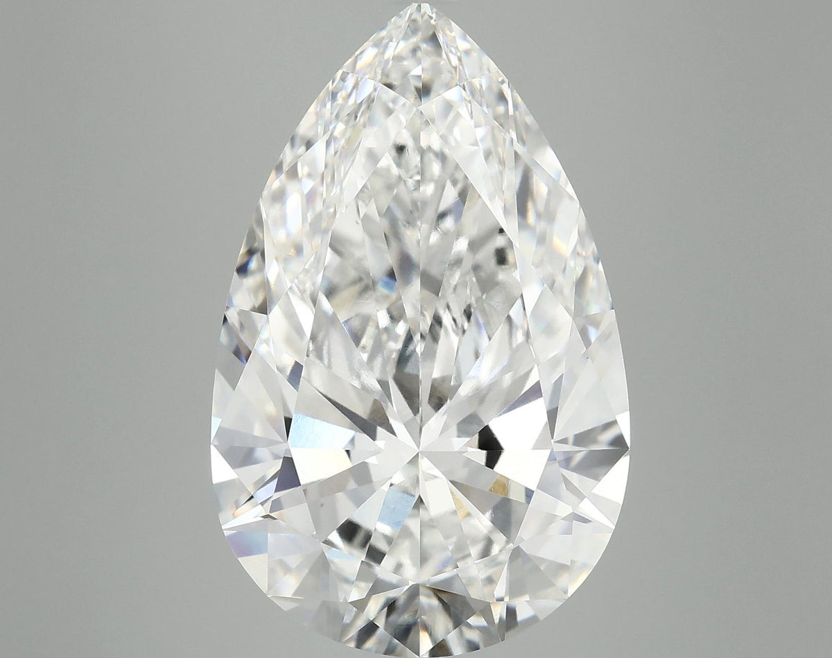 10.03 Carat Pear Shaped Ideal Cut VVS2 IGI Certified Lab Grown Diamond