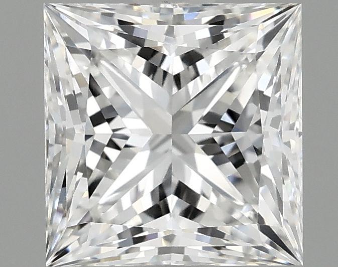 2.08 Carat Princess Shaped Ideal Cut VVS2 IGI Certified Lab Grown Diamond