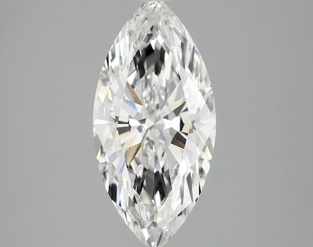 1.98 Carat Marquise Shaped Excellent Cut VVS2 IGI Certified Lab Grown Diamond