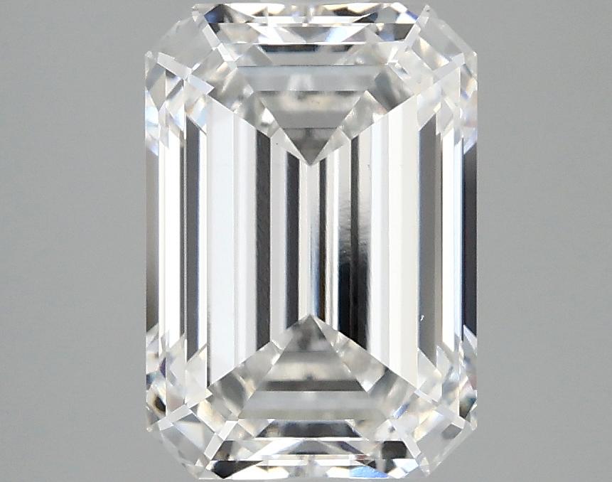 3.09 Carat Emerald Shaped Ideal Cut VS1 IGI Certified Lab Grown Diamond