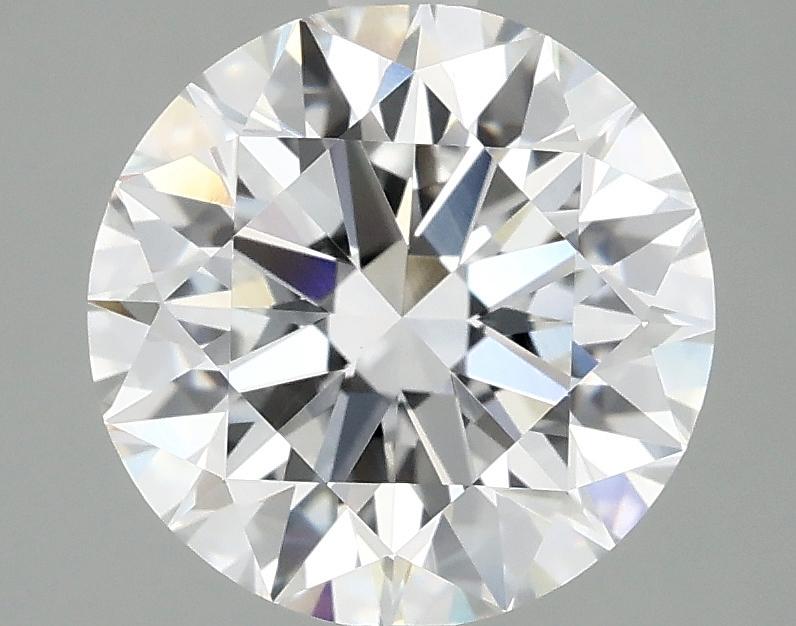 3.09 Carat Round Shaped Ideal Cut VVS2 IGI Certified Lab Grown Diamond