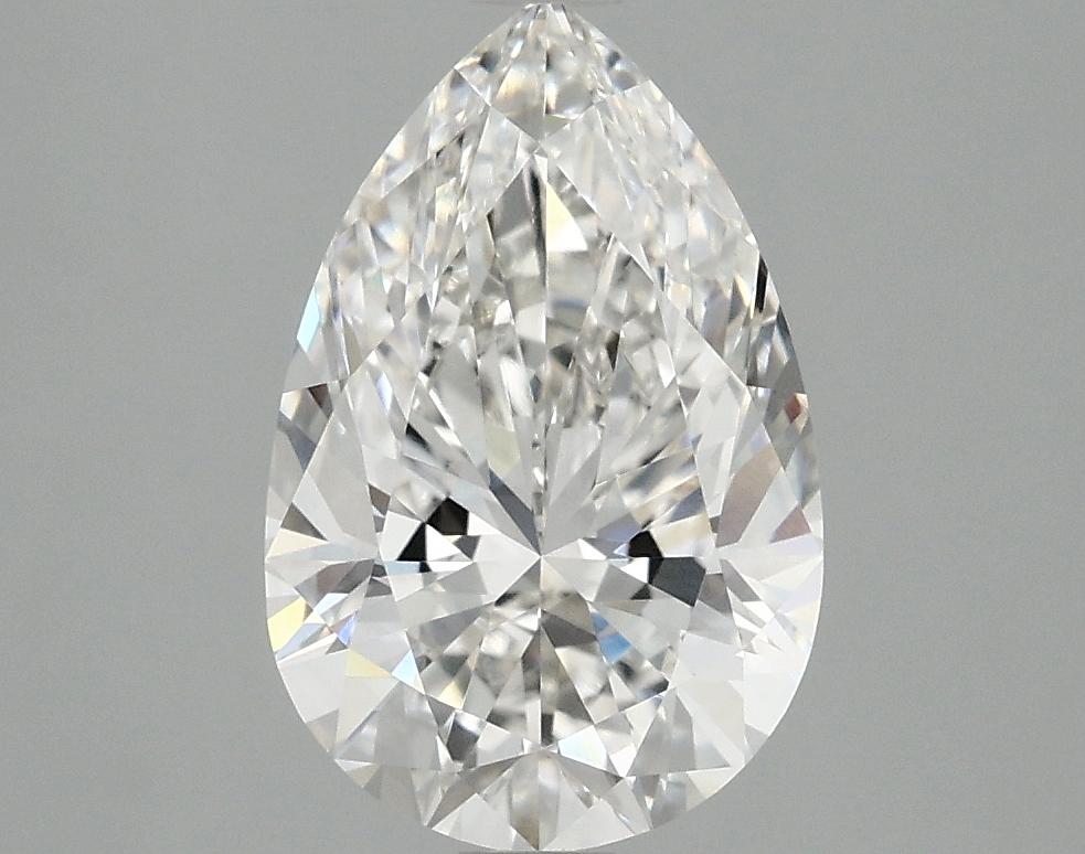 2.55 Carat Pear Shaped Excellent Cut VVS2 IGI Certified Lab Grown Diamond