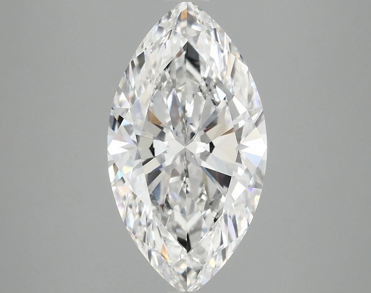 2.99 Carat Marquise Shaped Excellent Cut VVS2 IGI Certified Lab Grown Diamond