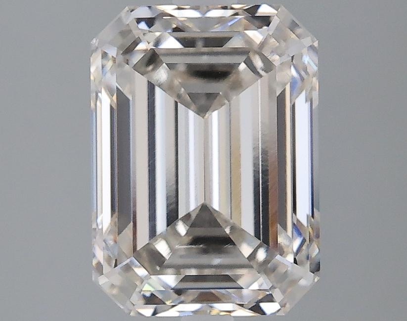 3.02 Carat Emerald Shaped Excellent Cut VVS2 IGI Certified Lab Grown Diamond