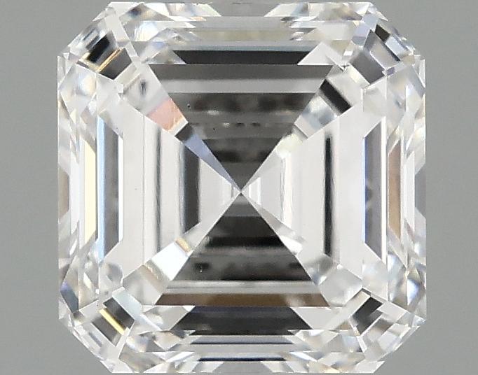 1.77 Carat Asscher Shaped Ideal Cut VS2 IGI Certified Lab Grown Diamond