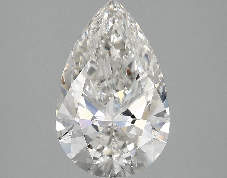 1.98 Carat Pear Shaped Ideal Cut VVS1 IGI Certified Lab Grown Diamond