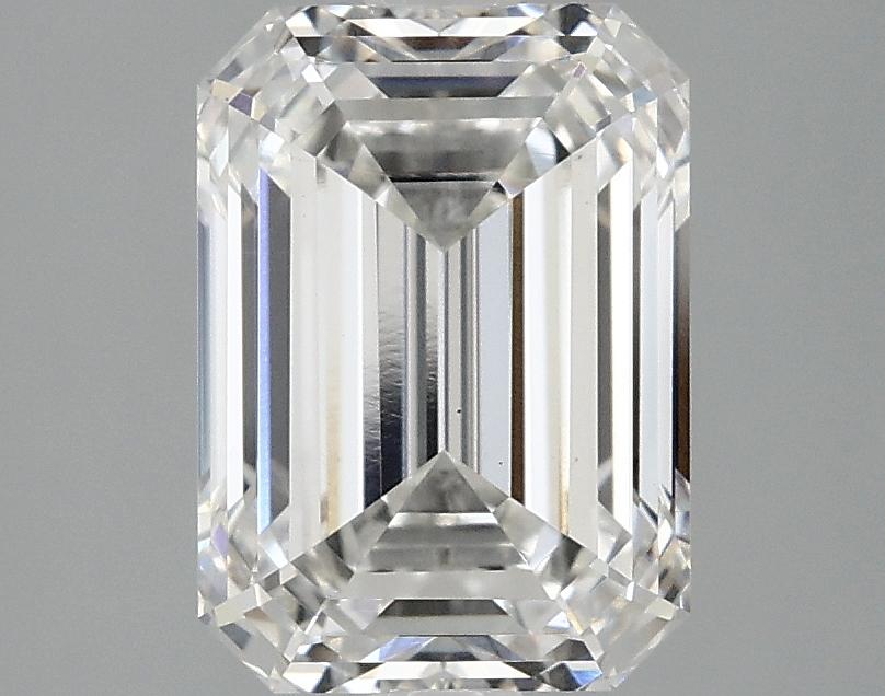 2.55 Carat Emerald Shaped Ideal Cut VS1 IGI Certified Lab Grown Diamond