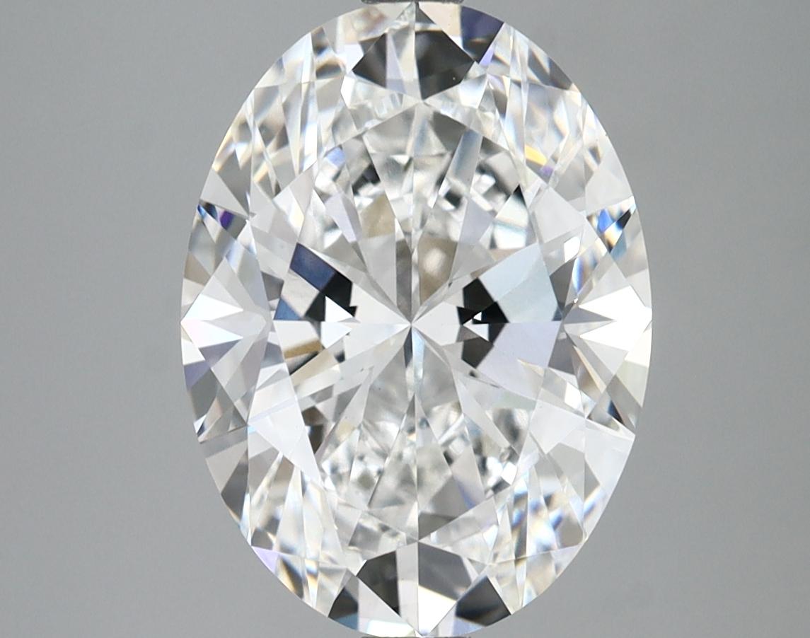 4.02 Carat Oval Shaped Excellent Cut VVS2 IGI Certified Lab Grown Diamond