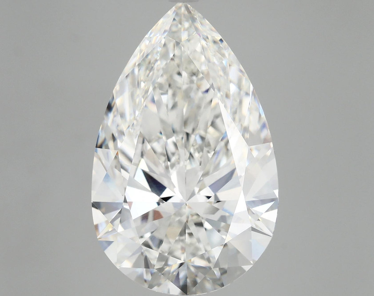 10.18 Carat Pear Shaped Ideal Cut VVS2 IGI Certified Lab Grown Diamond