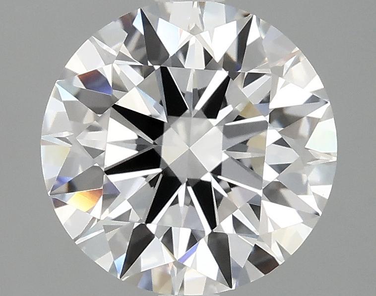 2.59 Carat Round Shaped Ideal Cut VVS2 IGI Certified Lab Grown Diamond