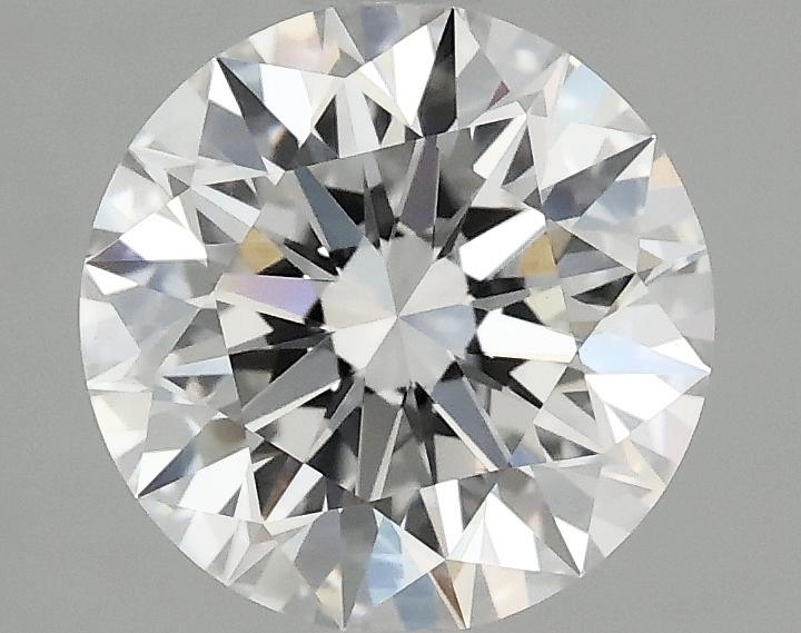 2.07 Carat Round Shaped Ideal Cut VVS2 IGI Certified Lab Grown Diamond