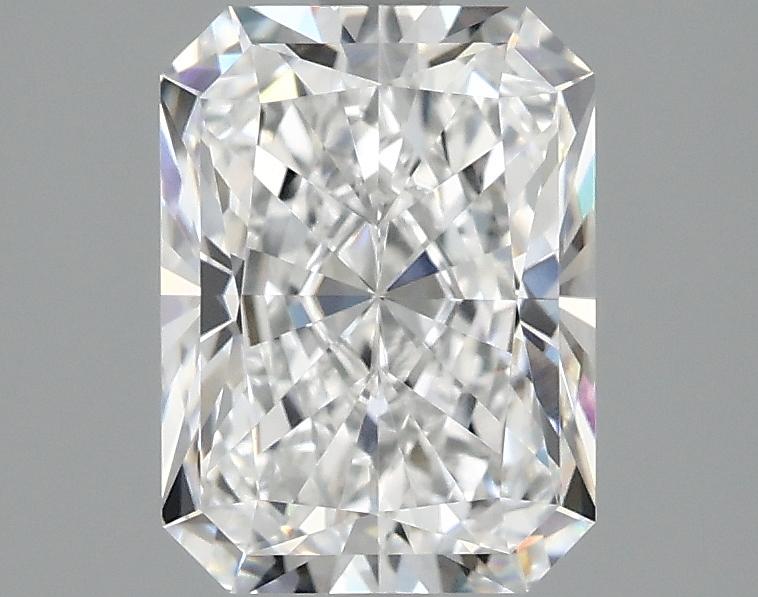 2.08 Carat Radiant Shaped Excellent Cut VVS2 IGI Certified Lab Grown Diamond