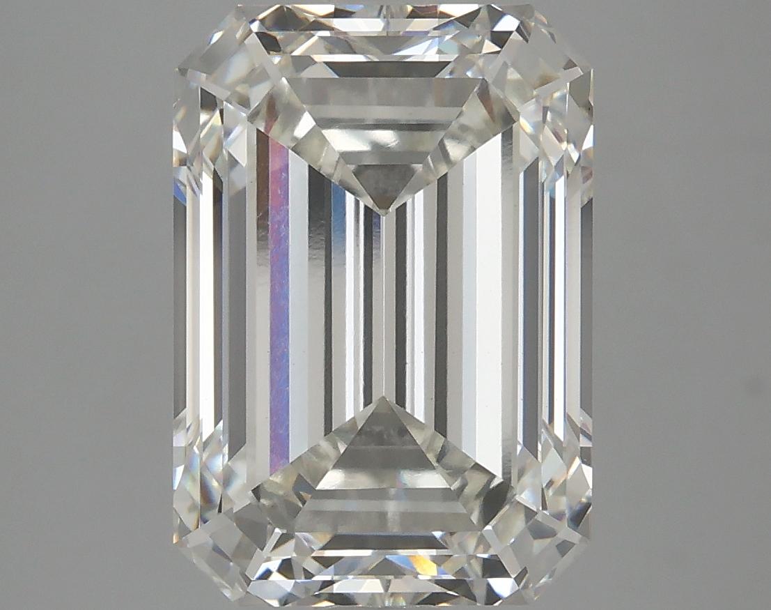 6.87 Carat Emerald Shaped Ideal Cut VS1 IGI Certified Lab Grown Diamond