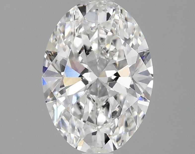 1.54 Carat Oval Shaped Ideal Cut VVS2 IGI Certified Lab Grown Diamond