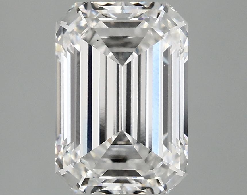 3.09 Carat Emerald Shaped Ideal Cut VS1 IGI Certified Lab Grown Diamond
