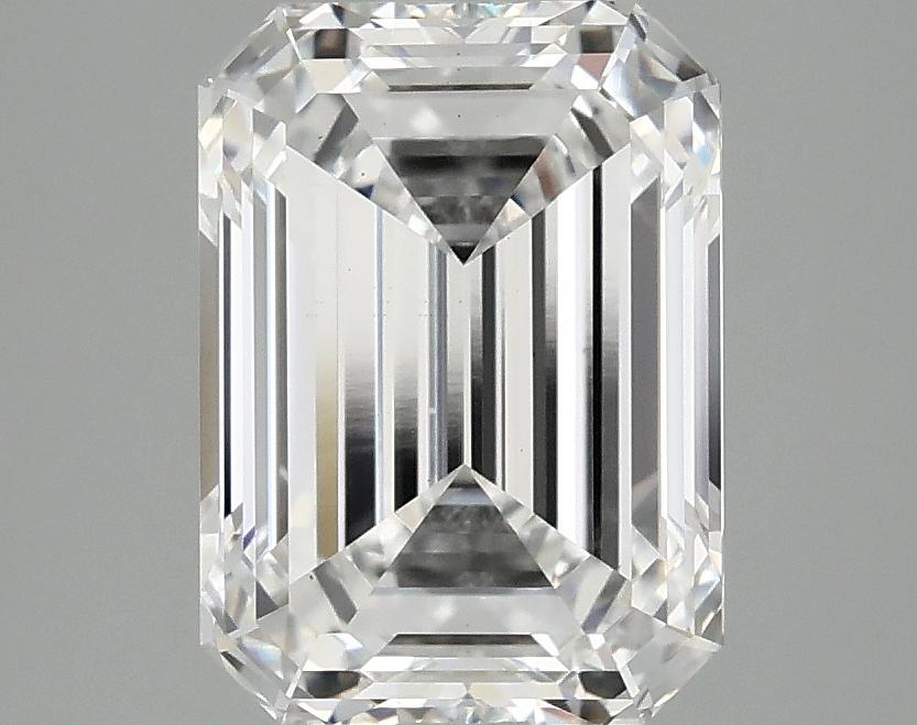 3.03 Carat Emerald Shaped Excellent Cut VS1 IGI Certified Lab Grown Diamond
