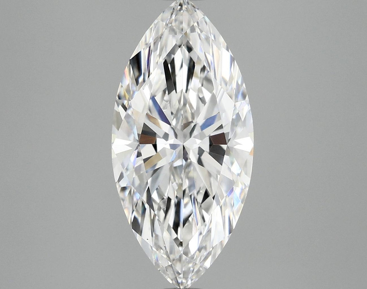 3.09 Carat Marquise Shaped Excellent Cut VS1 IGI Certified Lab Grown Diamond