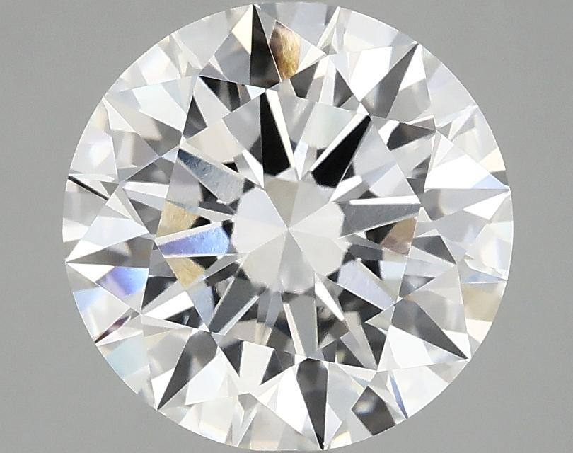 3.09 Carat Round Shaped Ideal Cut VVS2 IGI Certified Lab Grown Diamond