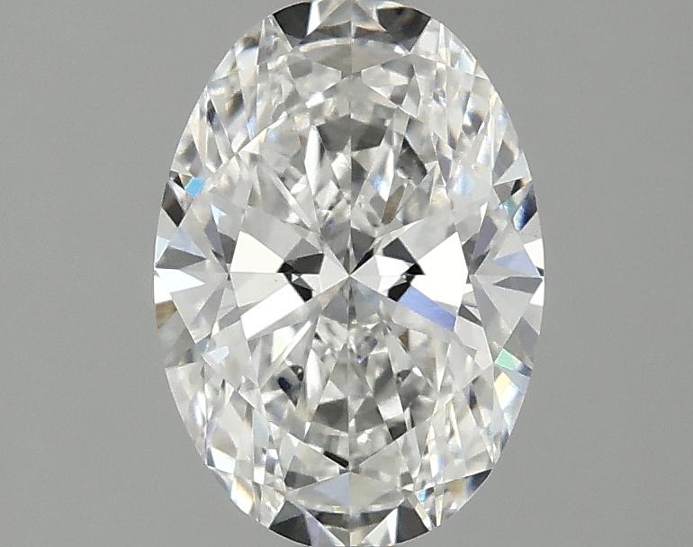 1.47 Carat Oval Shaped Ideal Cut VVS2 IGI Certified Lab Grown Diamond