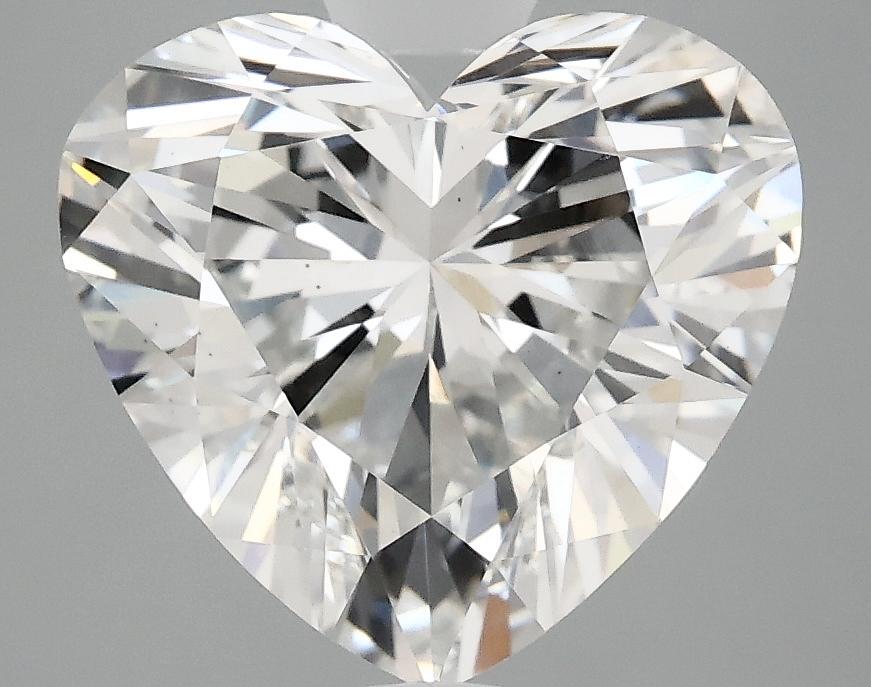 3.75 Carat Heart Shaped Ideal Cut VS1 IGI Certified Lab Grown Diamond
