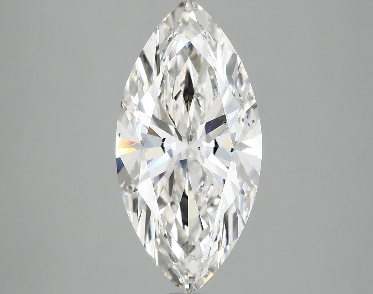 2.97 Carat Marquise Shaped Ideal Cut SI1 IGI Certified Lab Grown Diamond