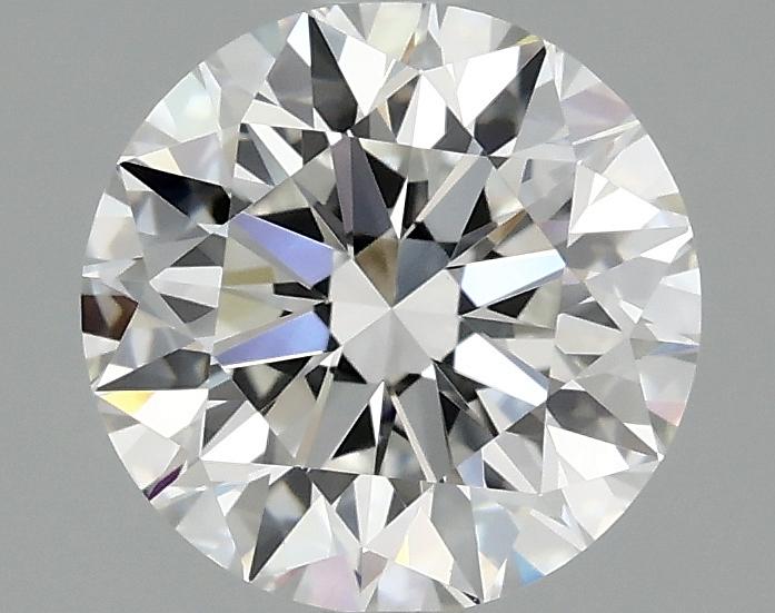 2.05 Carat Round Shaped Excellent Cut VVS2 IGI Certified Lab Grown Diamond