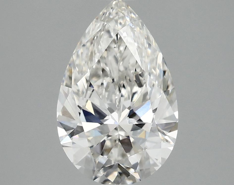 2.03 Carat Pear Shaped Ideal Cut VVS1 IGI Certified Lab Grown Diamond