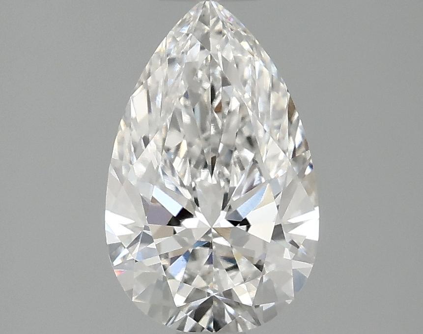 1.54 Carat Pear Shaped Ideal Cut VVS2 IGI Certified Lab Grown Diamond