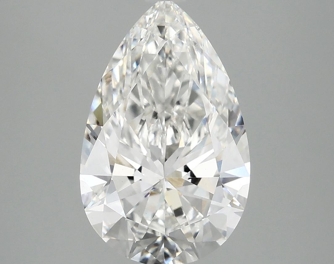 3.01 Carat Pear Shaped Ideal Cut VVS2 IGI Certified Lab Grown Diamond