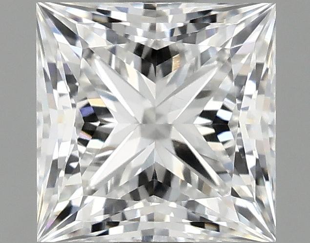 1.08 Carat Princess Shaped Ideal Cut VVS2 IGI Certified Lab Grown Diamond