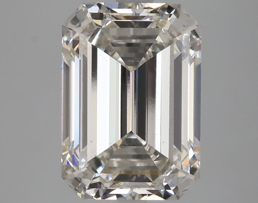 4.88 Carat Emerald Shaped Ideal Cut VS2 IGI Certified Lab Grown Diamond