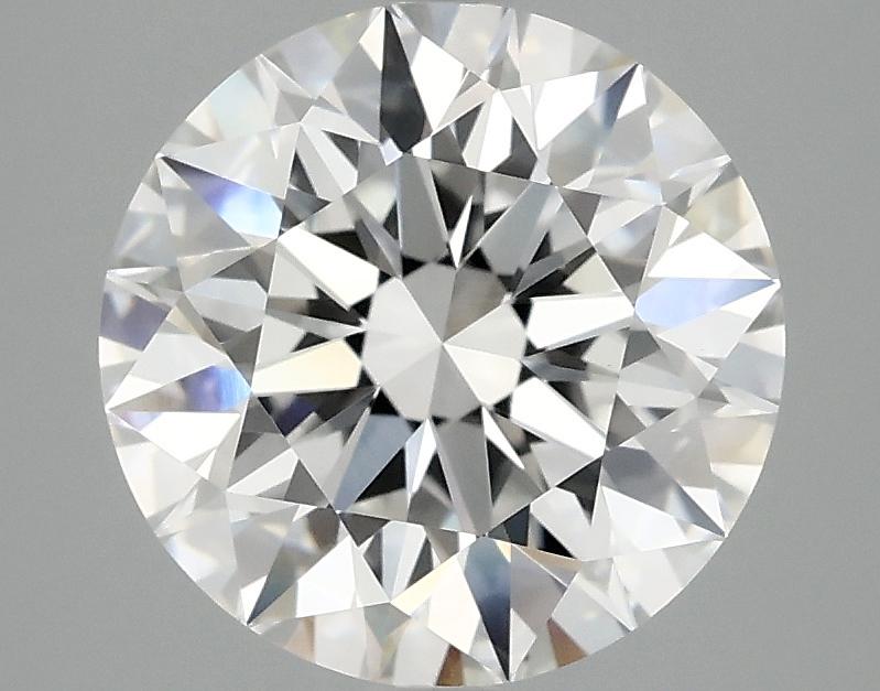 3.09 Carat Round Shaped Excellent Cut VVS2 IGI Certified Lab Grown Diamond