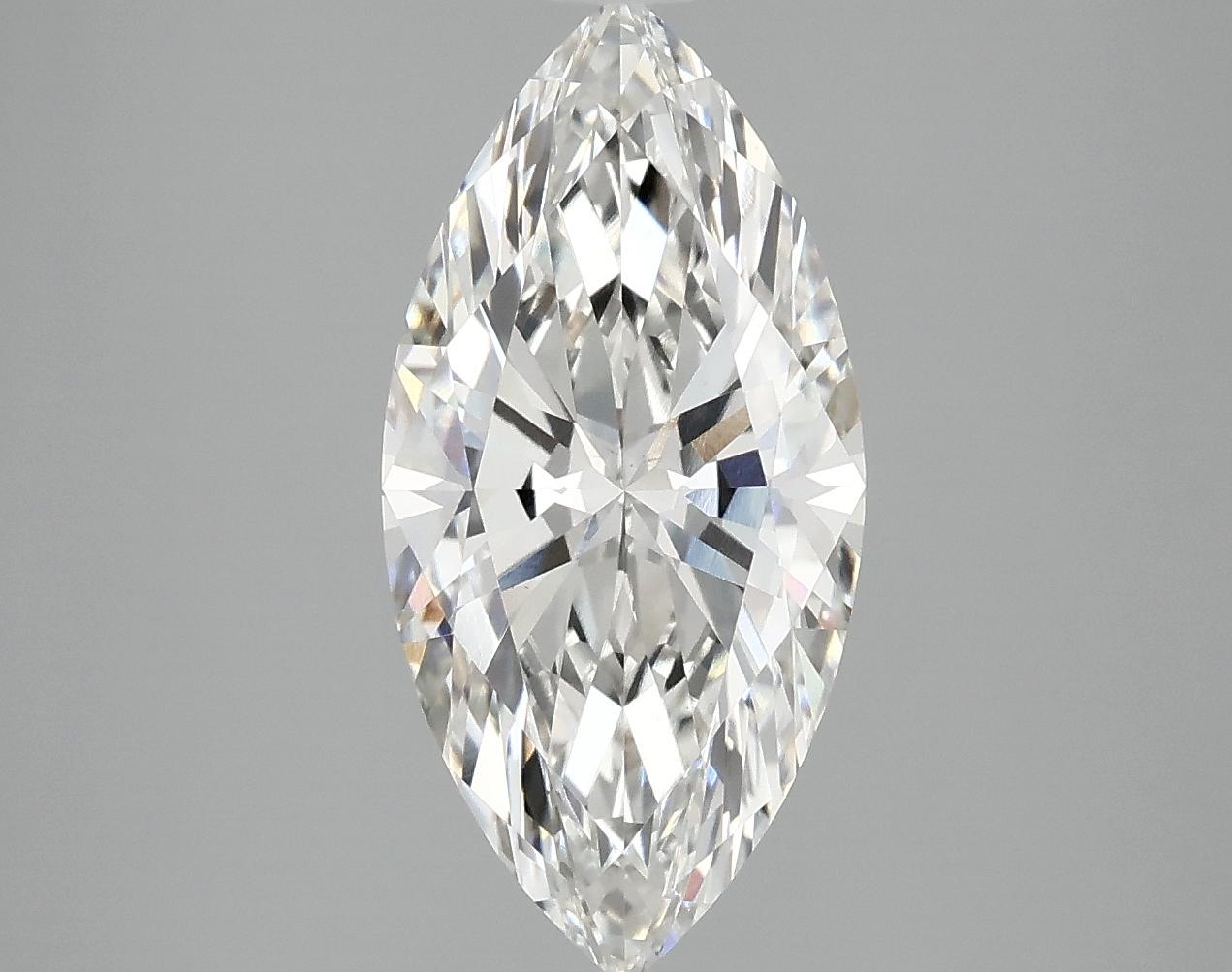 3.09 Carat Marquise Shaped Excellent Cut VS1 IGI Certified Lab Grown Diamond