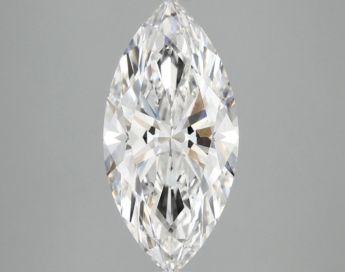 3.09 Carat Marquise Shaped Excellent Cut VS1 IGI Certified Lab Grown Diamond