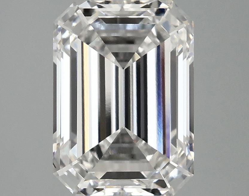 3.09 Carat Emerald Shaped Excellent Cut VS1 IGI Certified Lab Grown Diamond