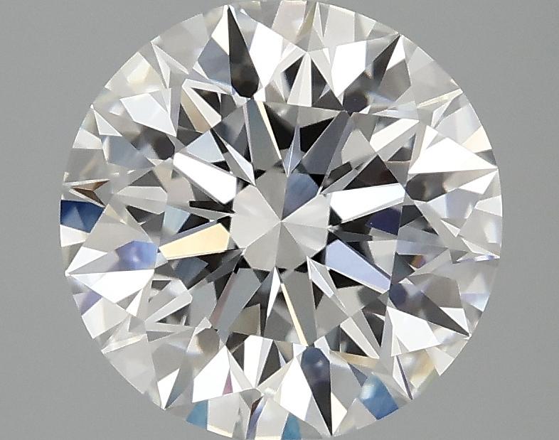 3.09 Carat Round Shaped Excellent Cut VVS2 IGI Certified Lab Grown Diamond