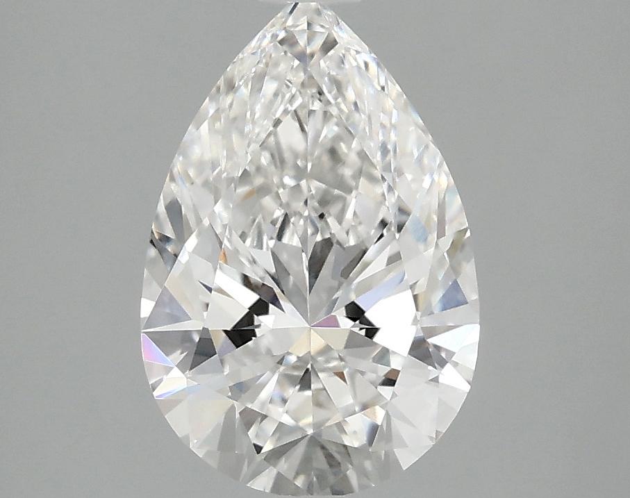 1.97 Carat Pear Shaped Excellent Cut VVS2 IGI Certified Lab Grown Diamond